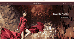 Desktop Screenshot of casadefashion.com